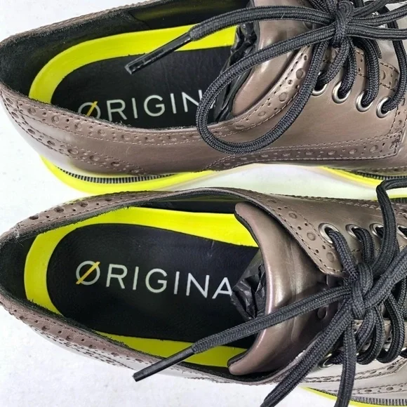 Cole Haan Original Grand Lux Wingtip Oxford Dress Shoes